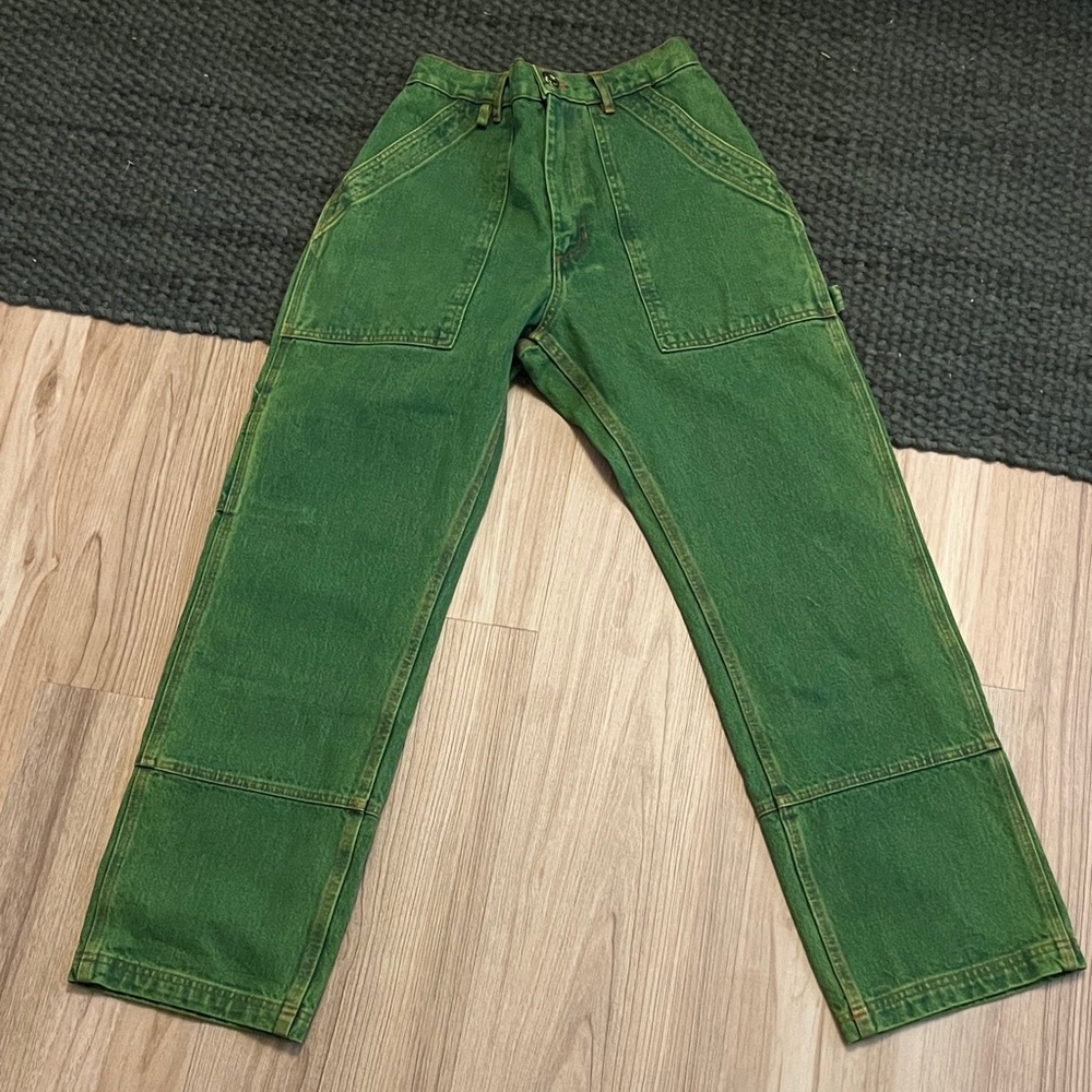 Big Bud Press Green Carpenter Jeans